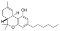 Chemical structure of Delta-9-Tetrahydrocannabihexol