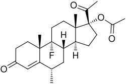 Fluoromedroxyprogesterone acetate