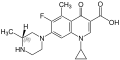 (R)-Grepafloxacin Structural Formula