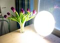 Bright light therapy lamp