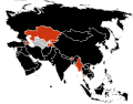 H1N1 spread in Asia