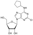2-Chloro-N(6)cyclopentyladenosine