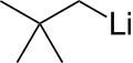 Neopentyllithium structure
