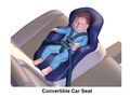 Convertible car seat (toddler)