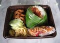 Nasi uduk in a box