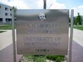 University of Montenegro Sign
