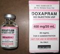 Doxapram in vial