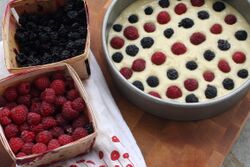 Raspberry Buttermilk Cake