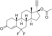 6,6-Difluoronorethisterone acetate