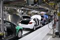 Production line - car assembly line in General Motors Manufacturing Poland - Gliwice, Poland