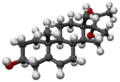 3D model of 17-Hydroxypregnenolone