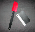 Modern dough scrapers