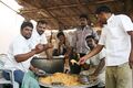 Biryani – A fragrant, spiced rice dish often cooked with meat or vegetables, commonly served with raita.