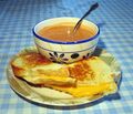 Grilled cheese with soup