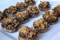 Sausage-stuffed mushrooms