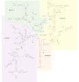 Diagram of 16S ribosomal RNA