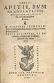 Apicius 1541 edition