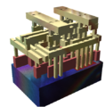 Silicon chip 3d