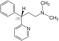 (S)-Pheniramine Structural Formula