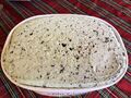 A tub of Turkey Hill Choco Mint Chip Premium Ice Cream