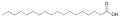 Stearic acid structure