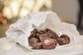 Plums in chocolate
