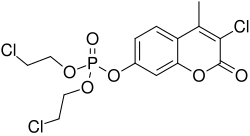 Chemical structure of Haloxon