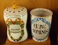 Albarelli jar labeled "Axung Hominis"