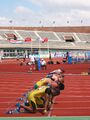 100m race.