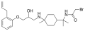 Bromoacetylalprenololmenthane