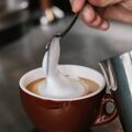 Cappuccino milk froth