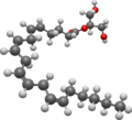 3D Structure of 2-arachidonoylglycerol