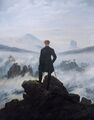 Wanderer above the sea of fog