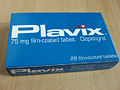 Plavix (clopidogrel) packaging