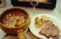 Tartiflette and Fried Ham