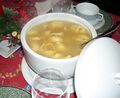 Traditional Escudella dish