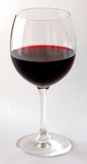Red wine is high in tannins