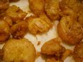 Camaron rebosado on a plate