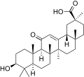 Structure of Glycyrrhetinic Acid