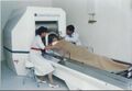 Dr. B. K. Misra performing Stereotactic Gamma Radiosurgery