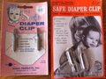 Safe diaper clip
