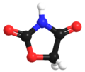 3D model of 2,4-Oxazolidinedione