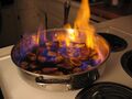 Banana flambé