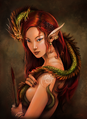 Quetzalcoat digital artwork