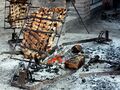 Preparing the Asado