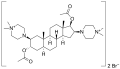 Pipecuronium bromide chemical structure
