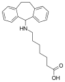 Amineptine structure