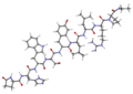 Leuprorelin ball-and-stick model