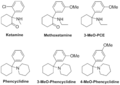 Arylcyclohexylamines