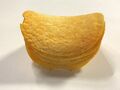 A short stack of Cheddar Cheese Pringles